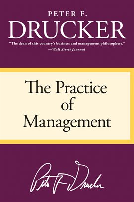 Cover image for The Practice of Management