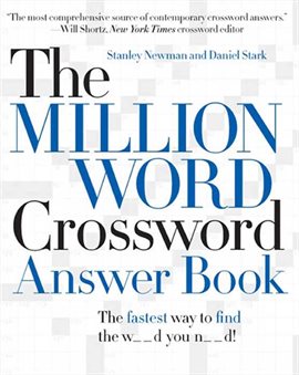 Cover image for The Million Word Crossword Answer Book