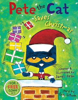 Cover image for Pete the Cat Saves Christmas