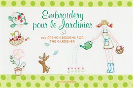 Cover image for Embroidery pour le Jardinier