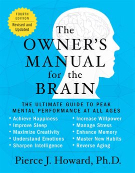 Cover image for The Owner's Manual for the Brain