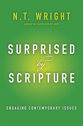 Cover image for Surprised by Scripture