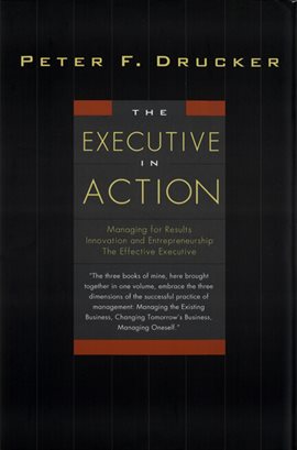 Cover image for The Executive in Action