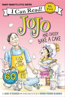 Cover image for JoJo and Daddy Bake a Cake