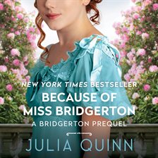 Cover image for Because of Miss Bridgerton