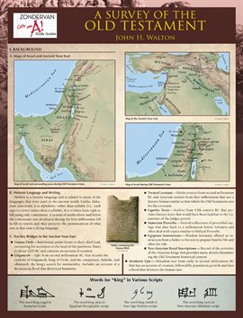 Cover image for A Survey of the Old Testament Laminated Sheet