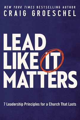 Cover image for Lead Like It Matters