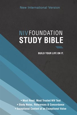 Cover image for NIV, Foundation Study Bible