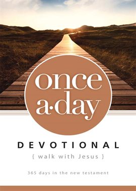 Cover image for NIV, Once-A-Day: Walk With Jesus