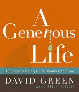 Cover image for A Generous Life