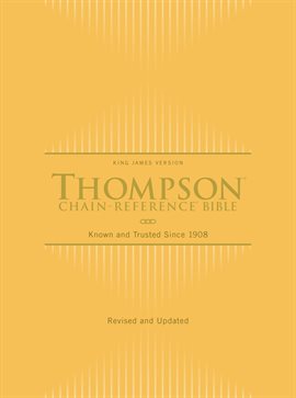 Cover image for KJV, Thompson Chain-Reference Bible