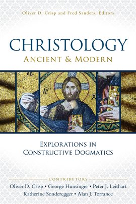 Cover image for Christology, Ancient and Modern