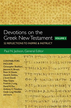 Cover image for Devotions on the Greek New Testament, Volume Two