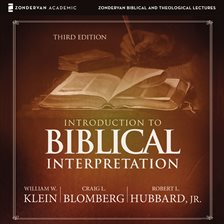 Cover image for Introduction to Biblical Interpretation: Audio Lectures