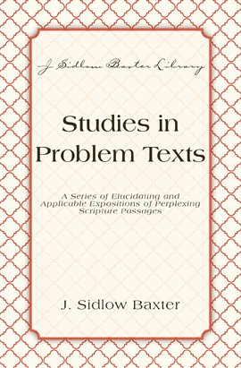 Cover image for Studies In Problem Texts