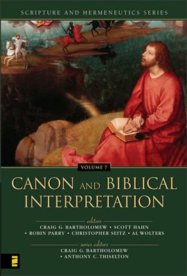 Cover image for Canon and Biblical Interpretation