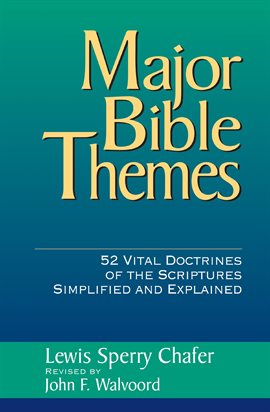 Cover image for Major Bible Themes