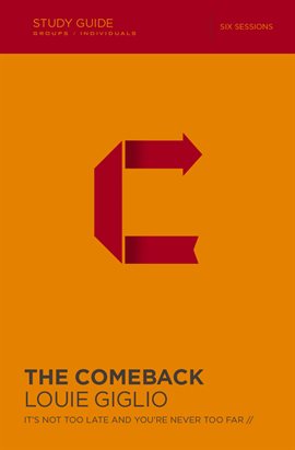 Cover image for The Comeback Bible Study Guide