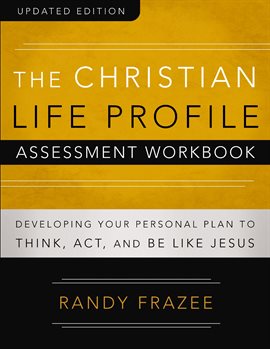 Cover image for The Christian Life Profile Assessment Workbook