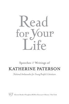 Imagen de portada para Read for Your Life