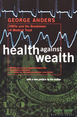 Cover image for Health Against Wealth