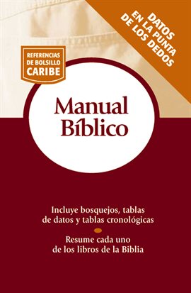 Cover image for Manual bíblico