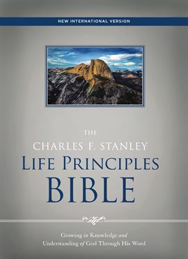 Cover image for NIV, The Charles F. Stanley Life Principles Bible