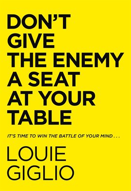 Cover image for Don't Give the Enemy a Seat at Your Table