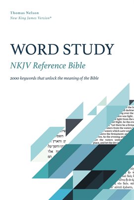 Cover image for NKJV, Word Study Reference Bible