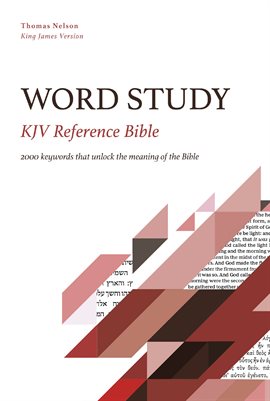 Cover image for KJV, Word Study Reference Bible