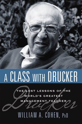 Cover image for A Class with Drucker
