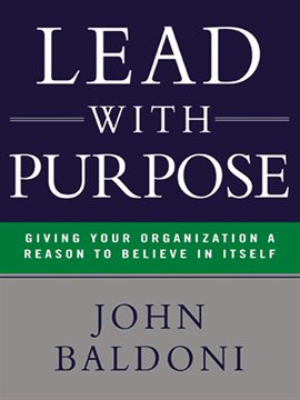 Cover image for Lead with Purpose