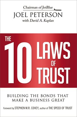 Imagen de portada para The 10 Laws of Trust
