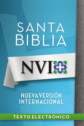 Cover image for NVI Santa Biblia con letra negra