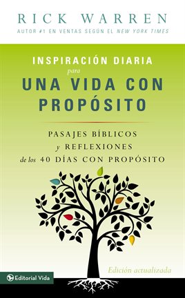 Cover image for Inspiración diaria para una vida con propósito