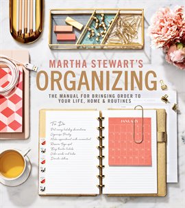 Cover image for Martha Stewart's Organizing