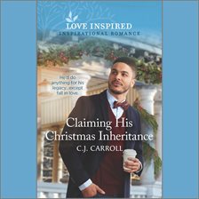 Cover image for Claiming His Christmas Inheritance