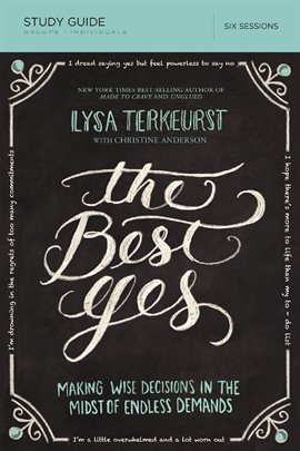 Cover image for The Best Yes Study Guide