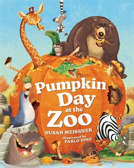 Cover image for Pumpkin Day at the Zoo