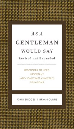 Cover image for As a Gentleman Would Say