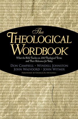 Cover image for Theological Wordbook