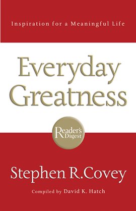 Cover image for Everyday Greatness