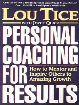 Cover image for Personal Coaching for Results
