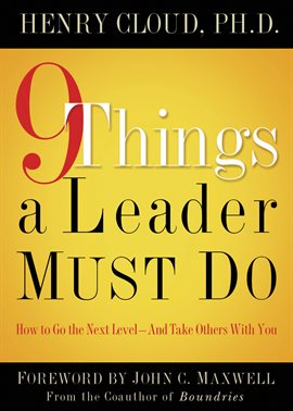 Cover image for 9 Things a Leader Must Do
