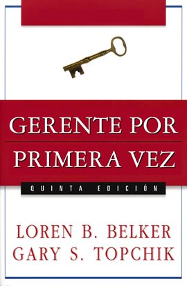 Imagen de portada para Gerente por primera vez