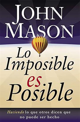 Cover image for Lo imposible es posible