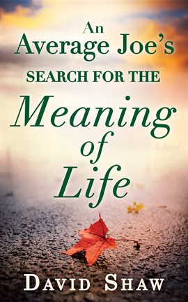 Cover image for An Average Joe's Search For The Meaning Of Life