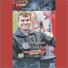 Cover image for A Firefighter in Her Stocking