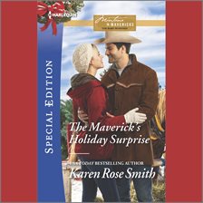 Cover image for The Maverick's Holiday Surprise