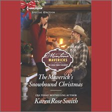 Cover image for The Maverick's Snowbound Christmas